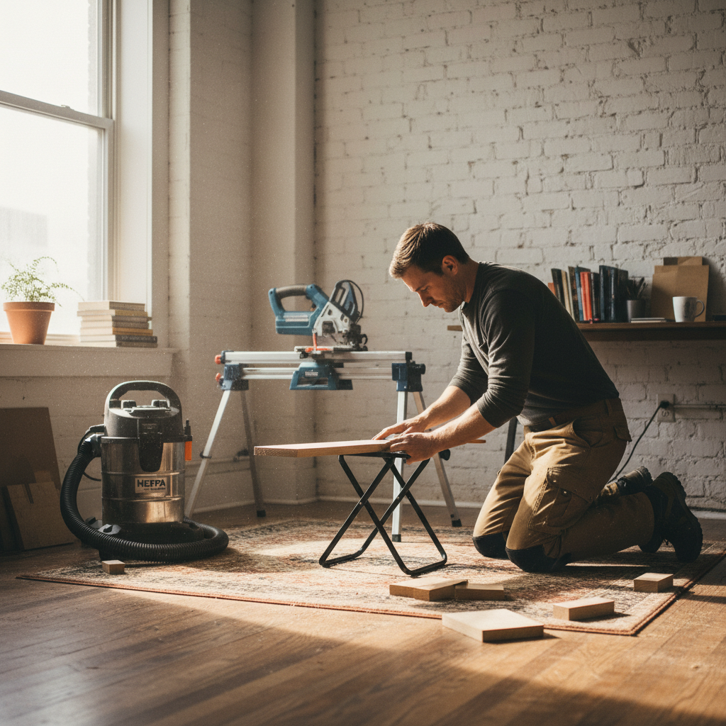 Best Compact Tools for Apartment Woodworking