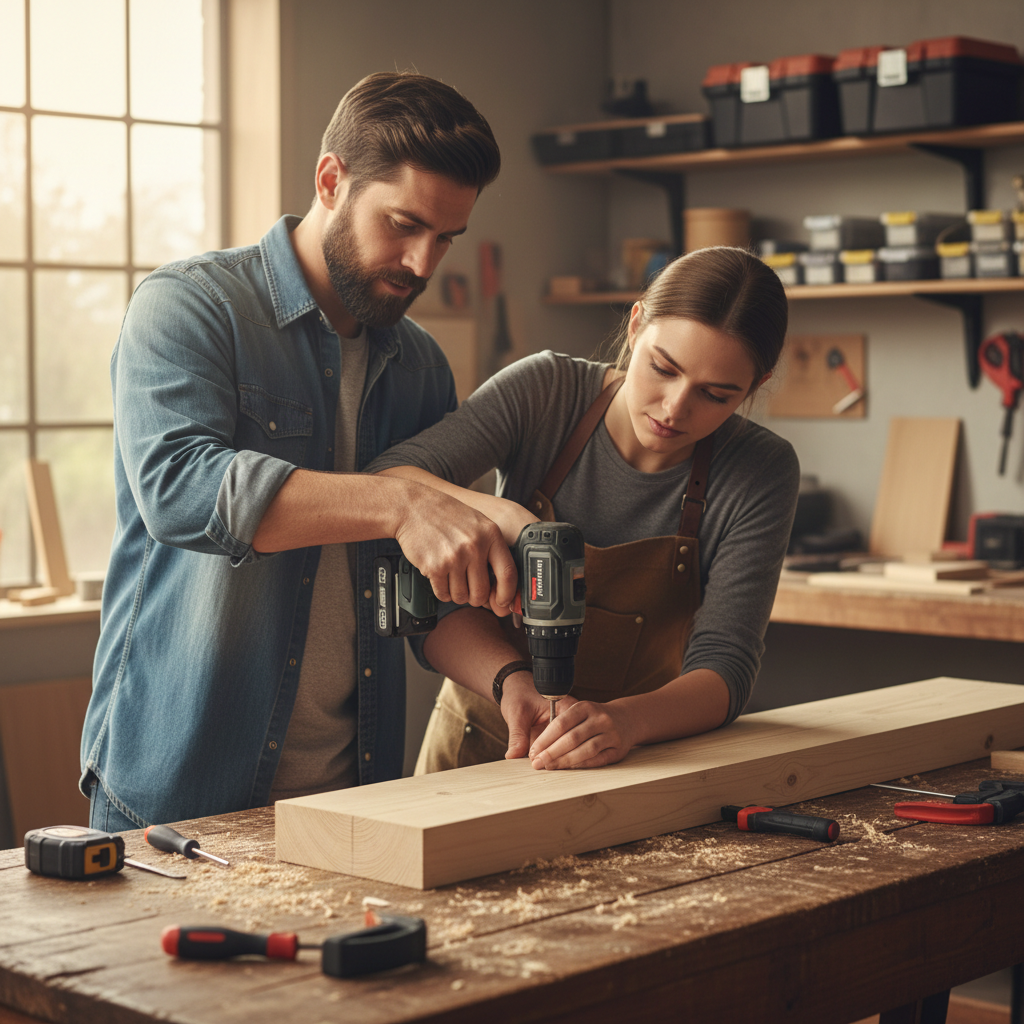 Best Cordless Drill for First-Time Woodworkers