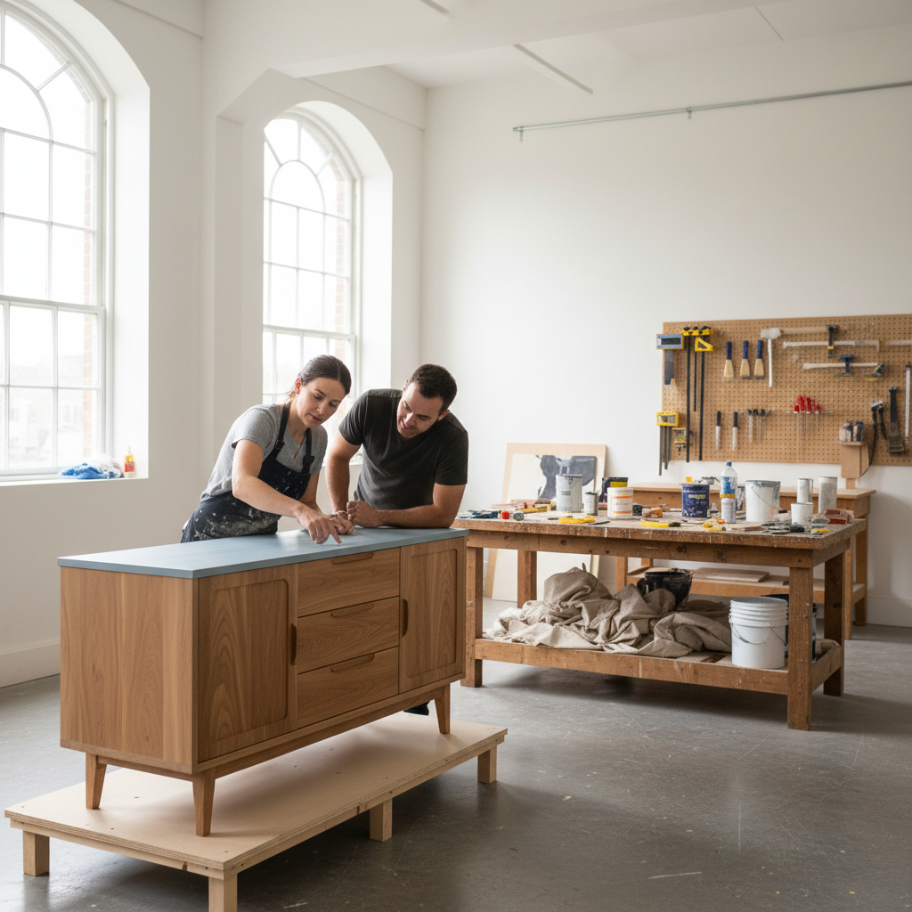 Chalk Paint vs Milk Paint on Wood Furniture: Vintage Look Compared