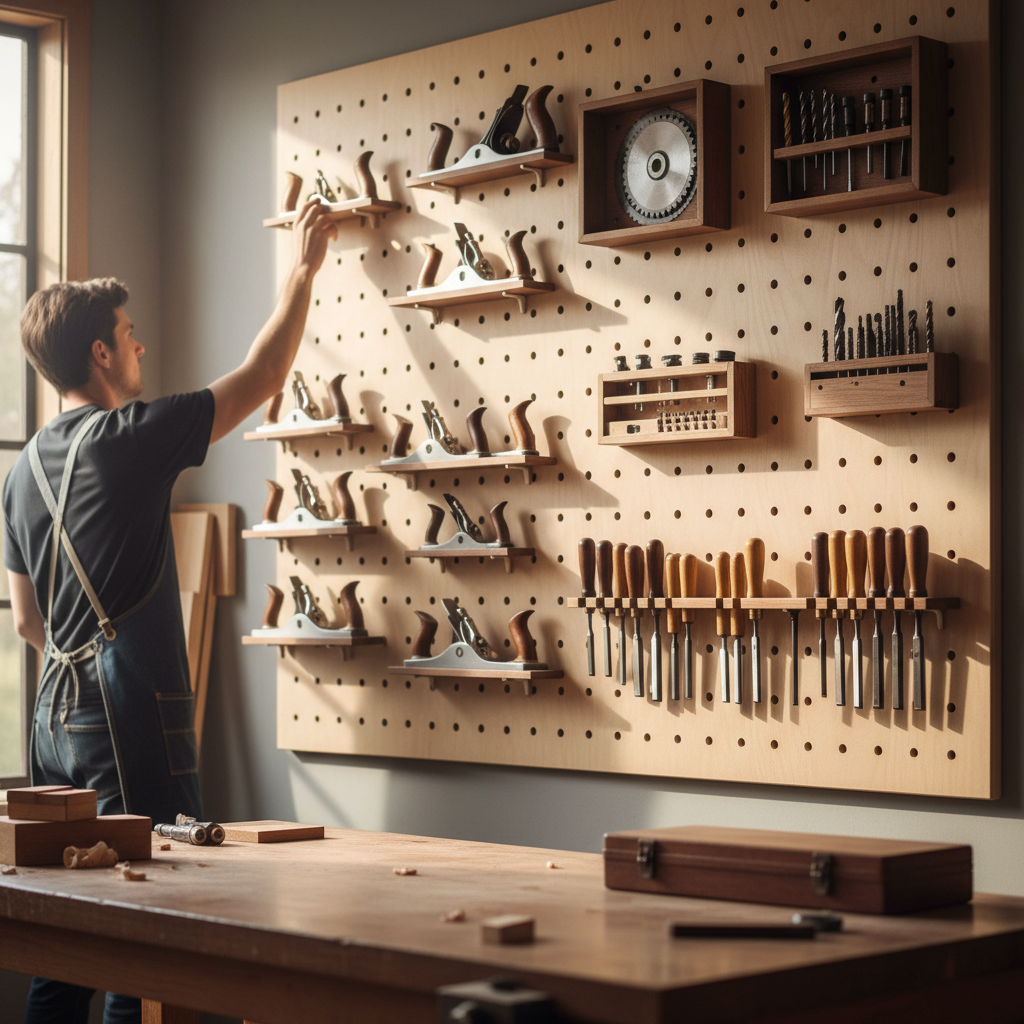 How to Build a French Cleat Wall for Workshop Tool Storage