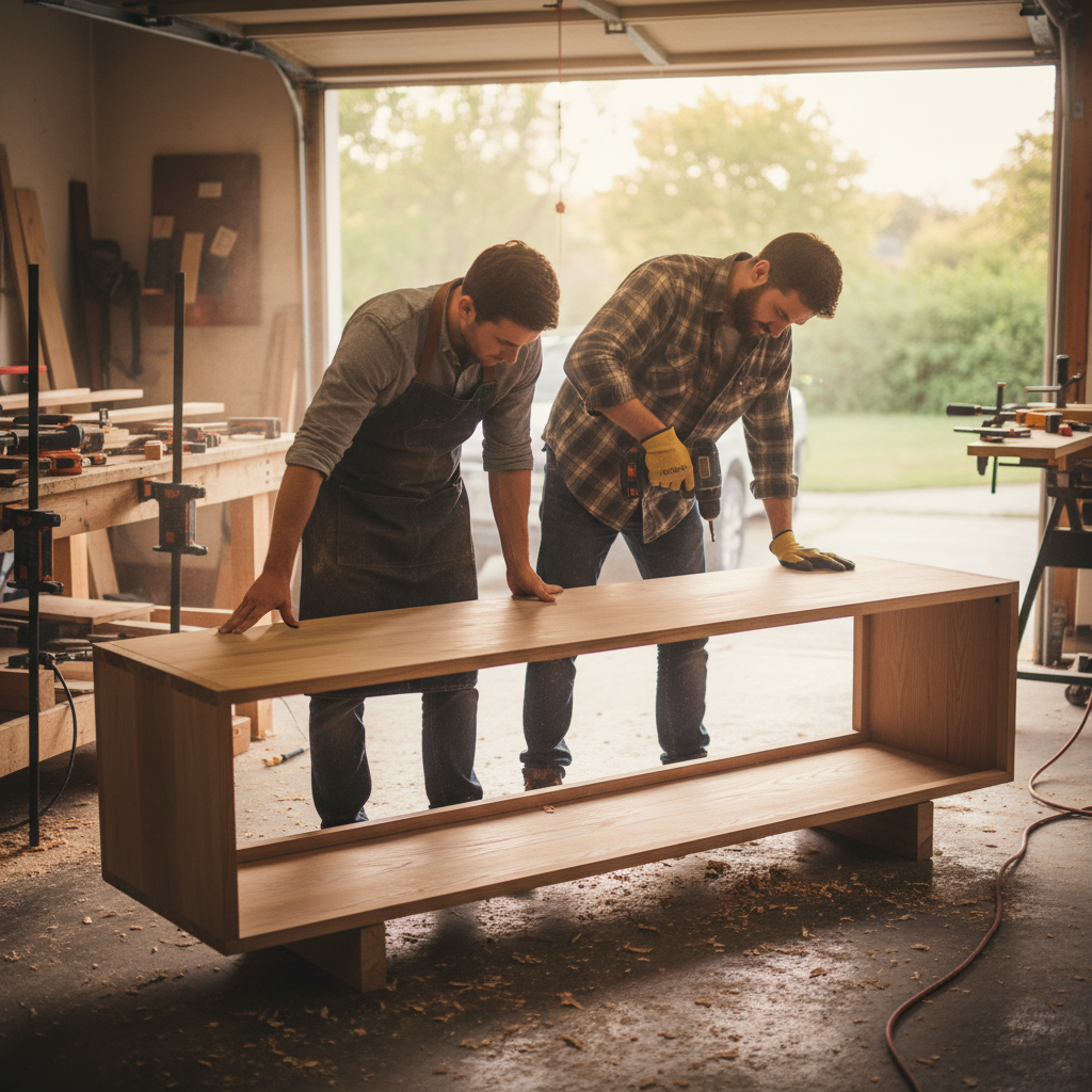 How to Build a TV Stand Over a Full Weekend