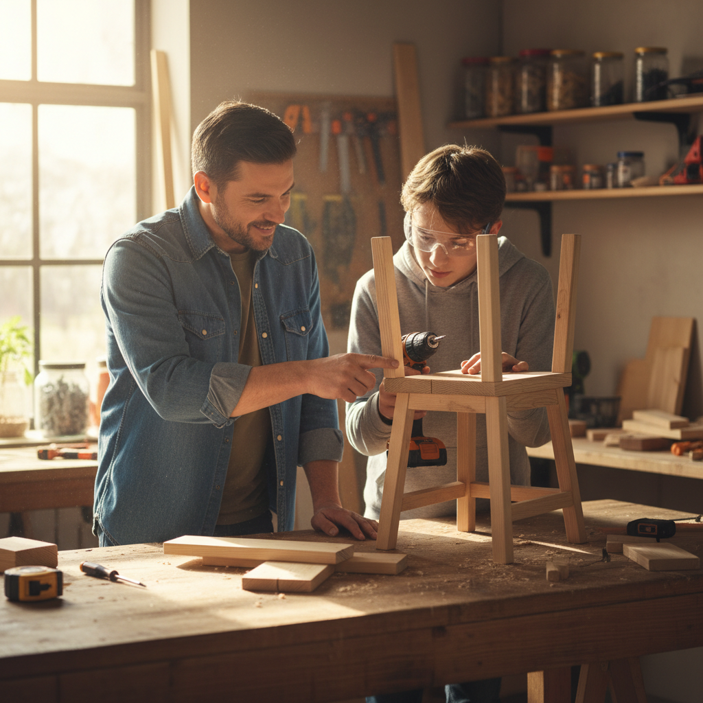 How to Build a Small Wooden Step Stool: A Beginner Weekend Project
