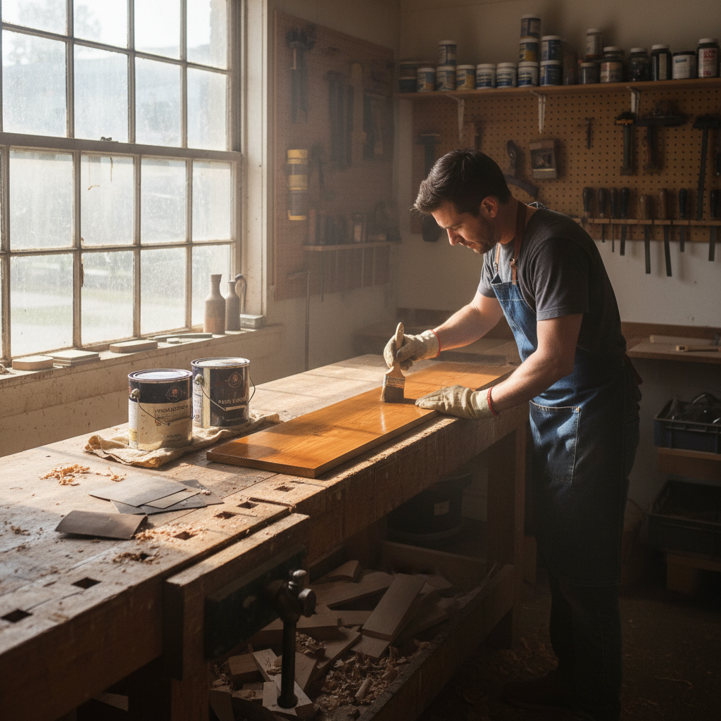 How to Get a Dark Walnut Stain on Pine Without Blotching