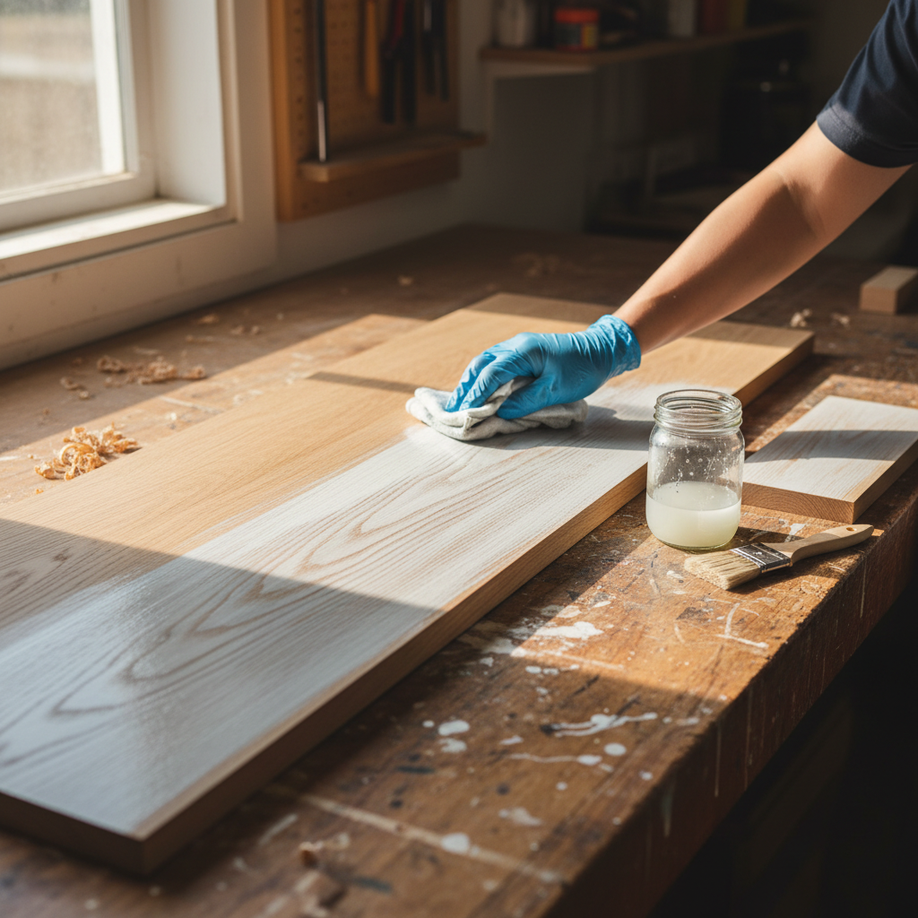How to Get a White-Washed Wood Finish That Actually Looks Good