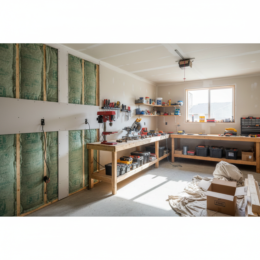 How to Soundproof a Garage Workshop Without Annoying the Neighbors