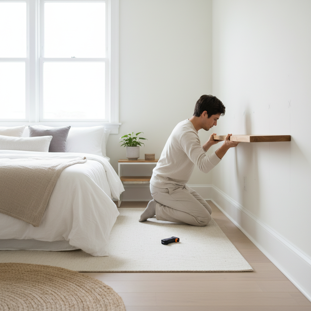 Building vs. Buying a Floating Nightstand: Is DIY Worth It?