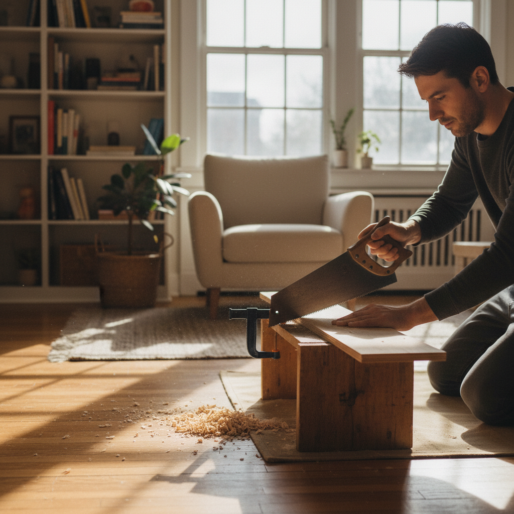 Hand-Tool Woodworking Projects You Can Do in a Small Apartment